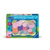 Puzzle dla dzieci 2D: Siostrzyczka Peppy 35el
