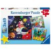 Puzzle dla dzieci 2D: Dzieci i nauka 3x49el