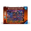 Puzzle dla dzieci 2D: Dom strachów 100el