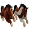 Koń z głosem 35cm MIX