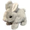 Maskotka Zając Królik szary 18cm