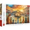 Puzzle 1000 Pieski w Wenecji TREFL