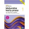 NOWA MATeMAtyka 1. Maturalne karty pracy ze zbiorem zdań. NOWOŚĆ