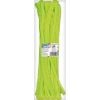 Druciki dekoracyjne 0,6x30cm fluo kanarkowe 50szt