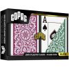 Karty do pokera Copag green/burgundy 2szt