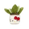 Hello Kitty - plusz Doniczka liście 20cm