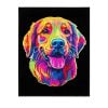 Diamond Dotz - Adults Flocked Neon Golden Retrieve