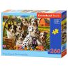 Puzzle 260 Happy Dogs In The Countryside CASTOR