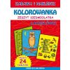 Kolorowanka. Zeszyt siedmiolatka. Łamigłówki