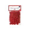Pompony do dekoracji 80szt Red