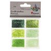 Koraliki plastikowe 6 rozmiarów 32g