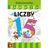 Kolorowanka harmonijka. Liczby
