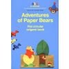 Adventures of Paper Bears. Flat circular origami