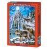 Puzzle 1500 Wilki i zamek CASTOR