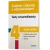 Język polski. Testy czwartoklasisty. Zadania i arkusze