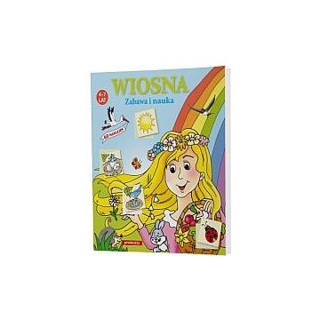 Naklejanki - Wiosna Zabawa i nauka