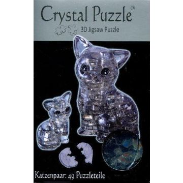Crystal puzzle Kotki
