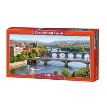 Puzzle 4000 Vltava Bridges in Prague CASTOR