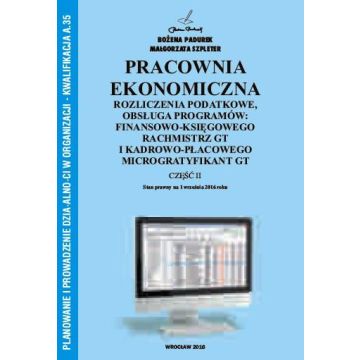 Pracownia Ekonomiczna cz.II Rozliczenia podatkowe