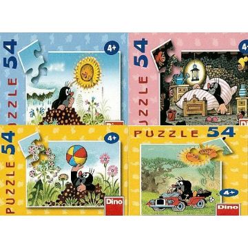Puzzle 54 mini Krecik i przyjaciele MIX