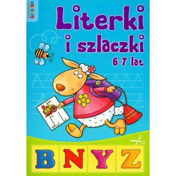 Literki i szlaczki 6-7 lat LITERKA