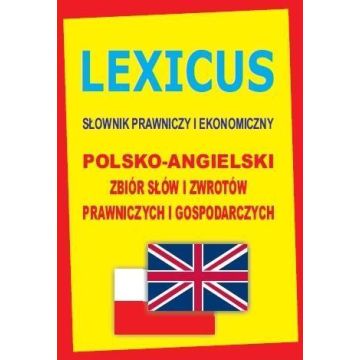 LEXICUS Słownik prawniczy i ekonomiczny pol-ang TW