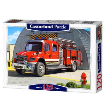 Puzzle 120 Wóz strażacki CASTOR