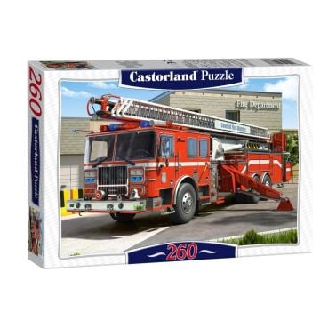 Puzzle 260 Wóz Strażacki CASTOR