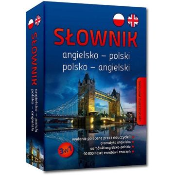 Słownik ang-pol-ang 90000 haseł + gramatyka GREG