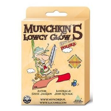 Munchkin 5 Łowcy Głów BLACK MONK