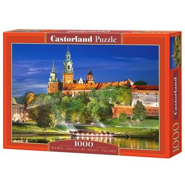 Puzzle 1000 Wawel Castle by Night, Poland CASTOR