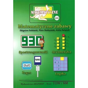Miniatury matematyczne 44 Matematyczne zabawy