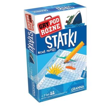 Statki. Bitwa morska - gry podróżne GRANNA