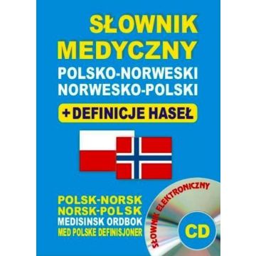 Słownik medyczny polsko-norweski norwesko-pol + CD