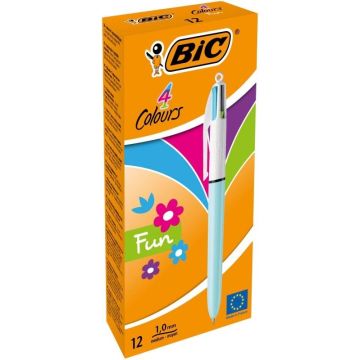 Długopis 4 Colours Fashion (12szt) BIC