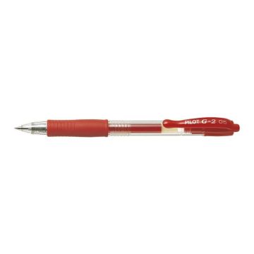 Długopis żelowy G2 czerwony (12szt) PILOT