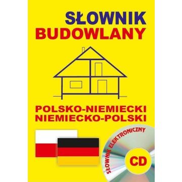 Słownik budowlany pol-niemiecki niemiecko-pol + CD