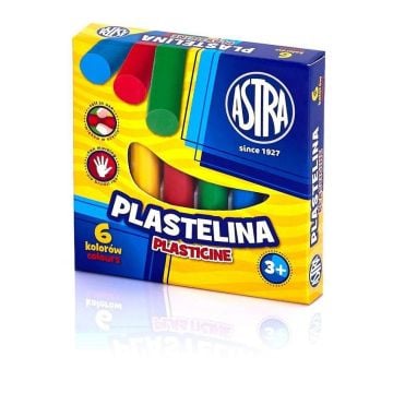 Plastelina 6 kolorów ASTRA