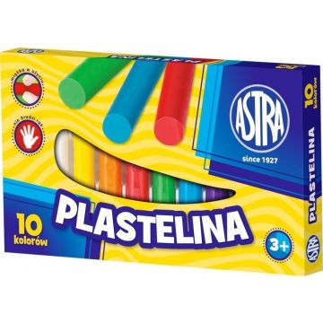 Plastelina 10 kolorów ASTRA