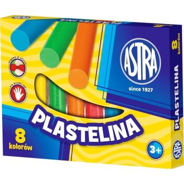 Plastelina 8 kolorów ASTRA