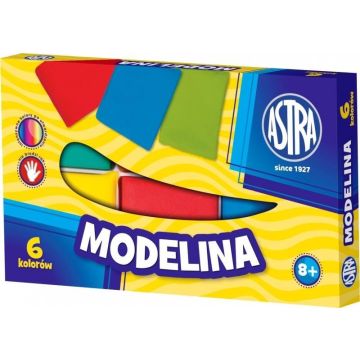 Modelina 6 kolorów ASTRA