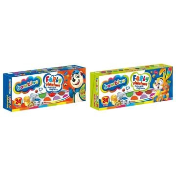 Farby plakatowe 24 kolory 10ml BAMBINO