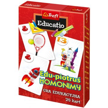 Karty Edu Piotruś - Homonimy TREFL