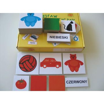 Zestaw dydaktyczny. Kolory