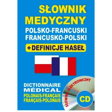 Słownik medyczny polsko-francuski franc-pol + CD