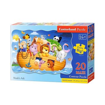 Puzzle 20 maxi - Arka Noego CASTOR