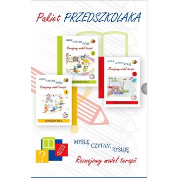 Myślę, czytam, rysuję. Pakiet przedszkolaka