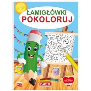 Łamigłówki - Pokoloruj