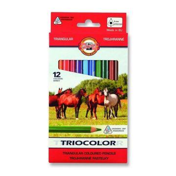 Kredki Triocolor 12 kolorów