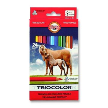 Kredki Triocolor 24 kolory